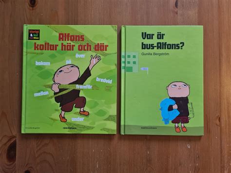 Alfons Åberg x 2 böcker | Köp på Tradera (542402373)