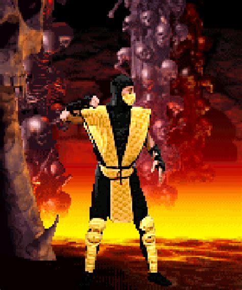 Awesome Animated Scorpion Mortal Kombat Gif Images - Best Animations