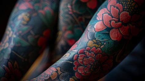 Japanese Flower Tattoo Stock Photos, Images and Backgrounds for Free ...