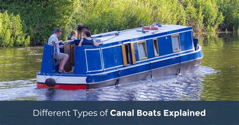 Different types of Canal Boats Explained - Owatrol Direct