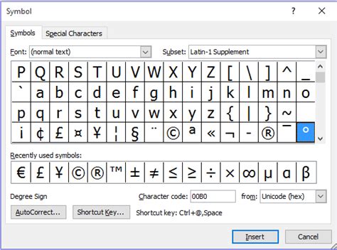 How to Insert the Degree Symbol in Microsoft Word - Make Tech Easier