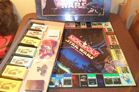 Star Wars Monopoly Classic Trilogy Edition 1997 Edition Complete