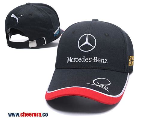 Mercedes-Benz Adjustable Snapback Hat in Black | Mercedes benz, Sport ...