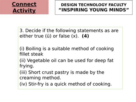 Methods of cooking meat | Teaching Resources