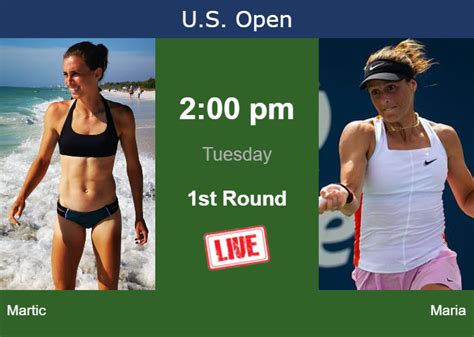 How to watch Martic vs. Maria on live streaming at the U.S. Open on ...