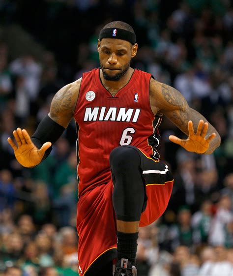 LeBron James Photos Photos - Miami Heat v Boston Celtics - Zimbio