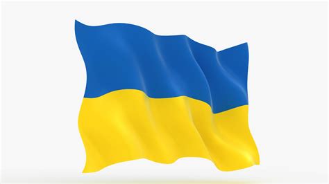 Ukraine Flag Animation 3D Model - TurboSquid 1615034