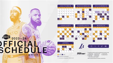 Lakers 2023-24 Schedule Breakdown | NBA.com