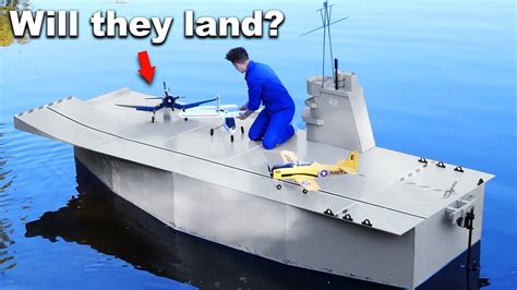 Making a Giant R/C Aircraft Carrier