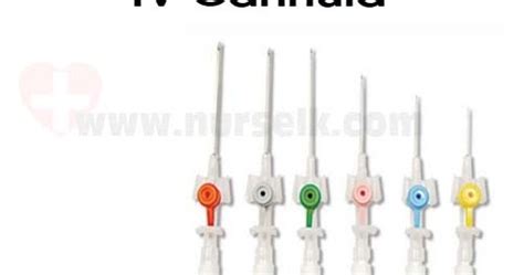 Cannula Gauge Sizes and Color Code | Nurselk.com