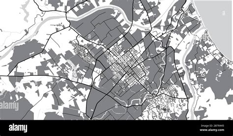 Urban vector city map of Hastings, New Zealand Stock Vector Image & Art ...