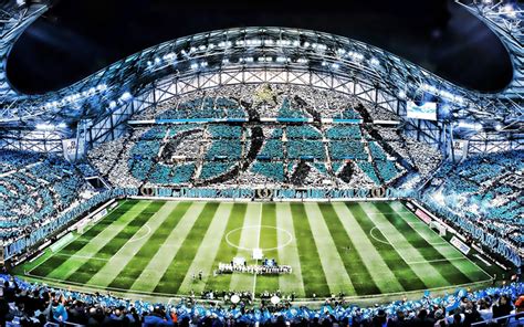 Download wallpapers Velodrome, match, full stadium, Olympique Marseille ...