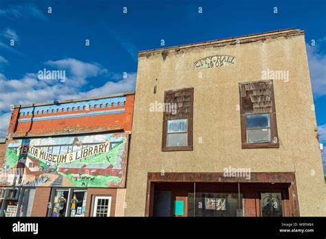 Washington, Tekoa, historic downtown Stock Photo - Alamy