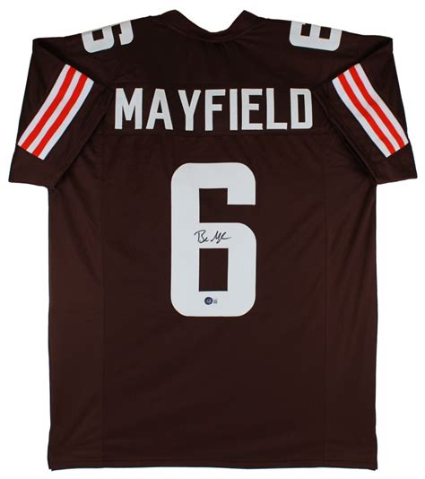 Baker Mayfield Signed Jersey (Beckett) | Pristine Auction