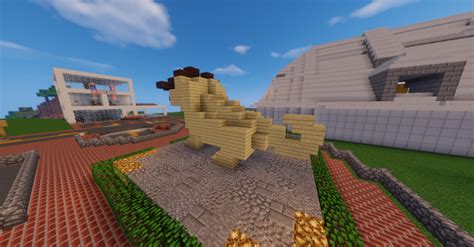 Pug Statue!!! Minecraft Map