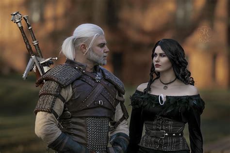 Yennefer cosplay by @belovedcosplay and Geralt cosplay by @silvercos : r/witcher