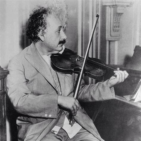 With violin | Albert einstein, Albert einstein quotes, Einstein