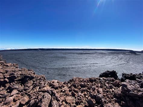 Mauna Loa Summit Hike, Hawaii. Today, 39 degrees at the trail head and didn’t get any warmer as ...