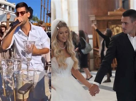 VIDEO. Happy Djokovic sings during his brother Djordje’s wedding ...