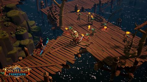 Torchlight Frontiers gameplay video shows familiar mechanics