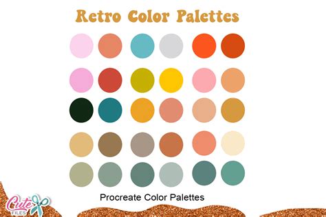 Citrus Bright Procreate Color Palette Color Swatches Ipad Color Palette ...
