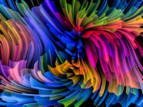 Download Colorful Abstract Colors HD Wallpaper