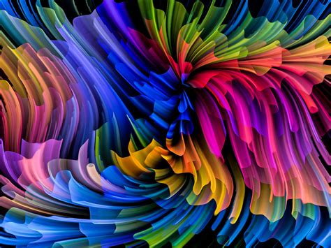 Download Colorful Abstract Colors HD Wallpaper