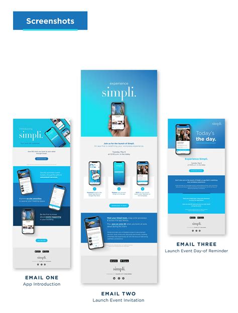 simpli email mailing design | Email marketing template design, Email marketing layout, Email ...