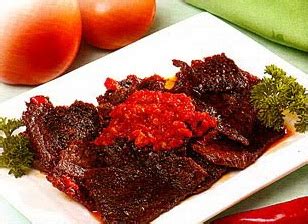 Resep Masakan Padang Dendeng Balado - Danish mubarrok