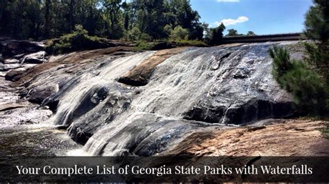 9+ Georgia State Parks With Waterfalls Begging You To Visit