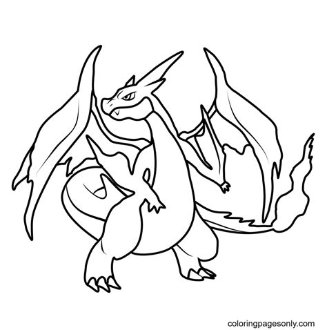 Gigantamax Charizard Coloring Pages - Charizard Coloring Pages - Coloring Pages For Kids And Adults