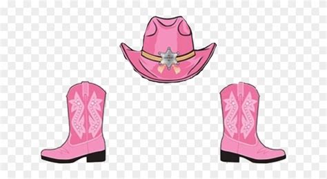 Pink Cowboy Hat Clip Art - Mahilanya