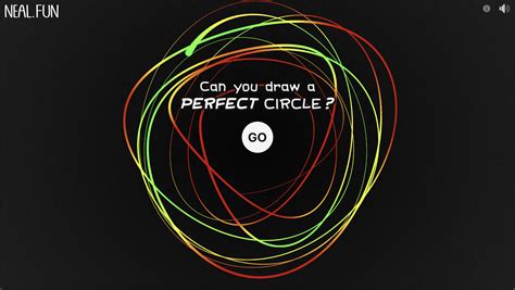 Draw a Perfect Circle by Neal.fun | Flipboard