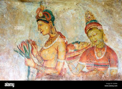 Frescoes sigiriya hi-res stock photography and images - Alamy