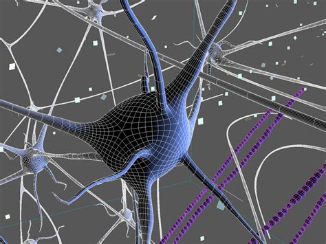 3d neurons animation