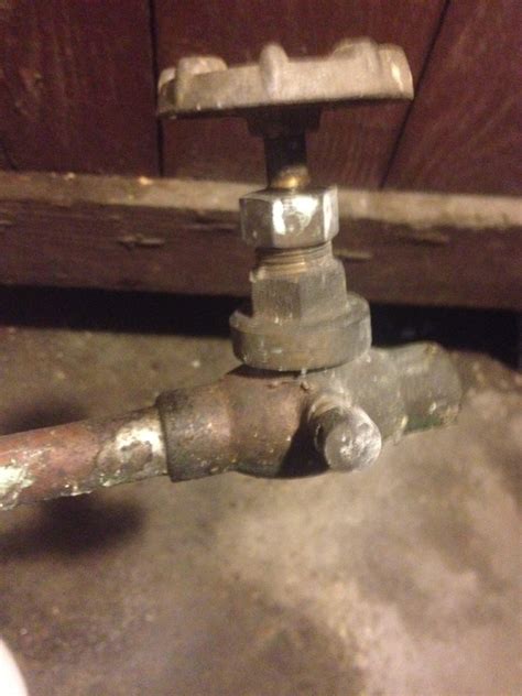 Main water shut off valve | Vince Marino Plumbing LLC