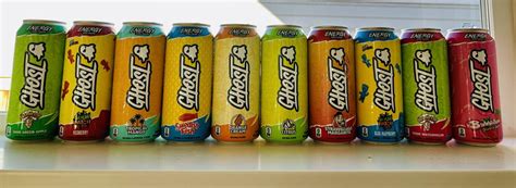 Ghost Energy: I’ve now drank all 10 flavors 😆 : r/energydrinks