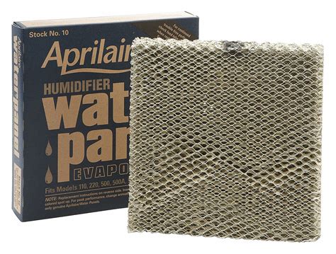 APRILAIRE Humidifier Water Panel Evaporator, For Use With Aprilaire Mfr ...