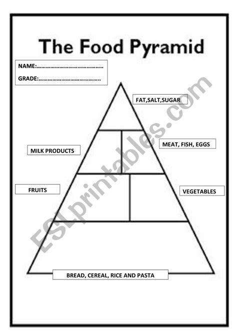 33 Blank Food Pyramid Worksheet Worksheet Source 2021 | Images and Photos finder