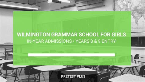 Wilmington Grammar School for Girls (WGSG) » In-Year, Years 8-9 Entry