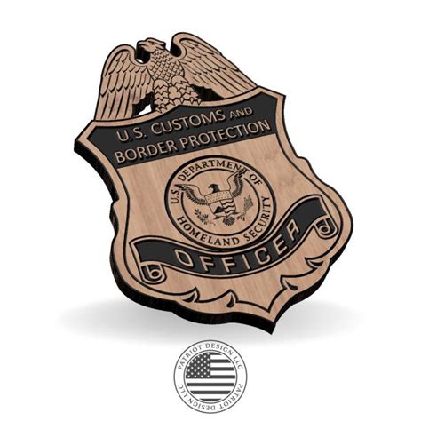 US Border Protection - Officer Badge - Patriot Nation Design