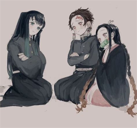 Muichiro and nezuko