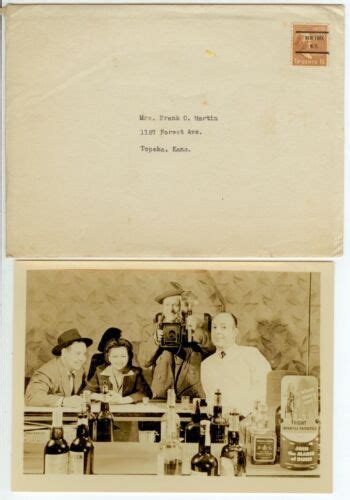 c1940 Columbia Broadcasting System photo bar scene 1-1/2ct Prexie NY precancel | eBay