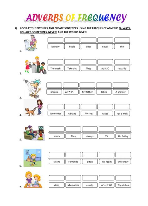 Adverbs Of Frequency Adverbs Frequencies Activities | Porn Sex Picture