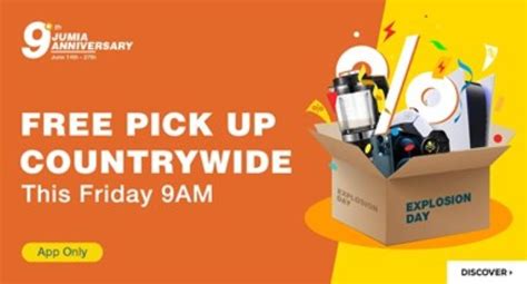 Jumia consumers enjoy FREE pickup during 9th Anniversary