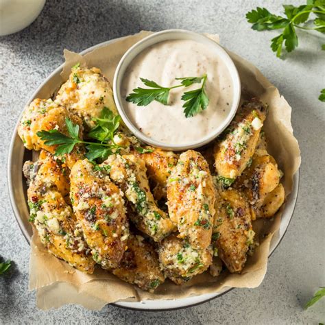 Garlic Parmesan Wing Sauce - Insanely Good