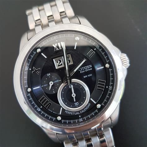 Citizen Eco Drive Titanium Perpetual Calendar Watch - Neysa Adrienne