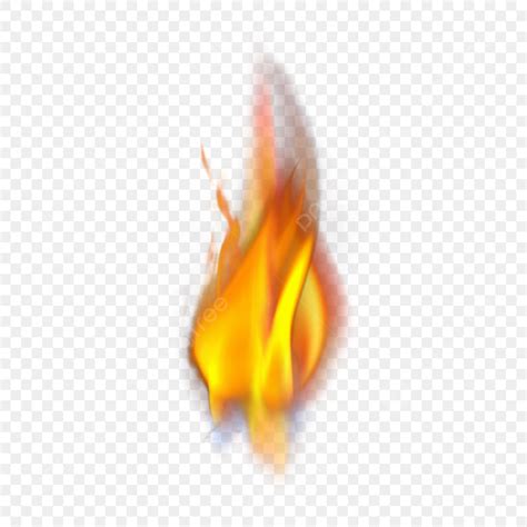 Fire Psd White Transparent, Realistic Fire Flame Element Png And Psd ...