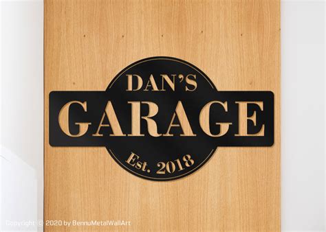 Personalized garage sign Garage decor Custom garage sign | Etsy