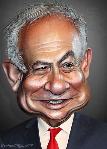 Benjamin Netanyahu - Caricature | Benjamin Netanyahu is Prim… | Flickr